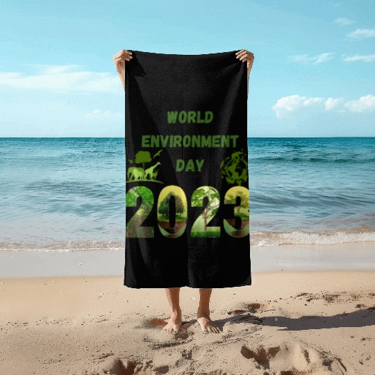 World Environment Day Beach Towels