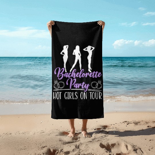 Bachelorette Party Hen Night Wedding Day Team Beach Towels