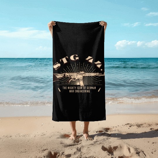 Sturmgewehr 44 Assalt Rifle | World War 2 Weapon Beach Towels