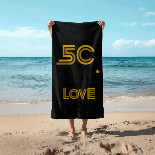 50th Wedding Anniversary Husband Wife Marriage Beach Towels