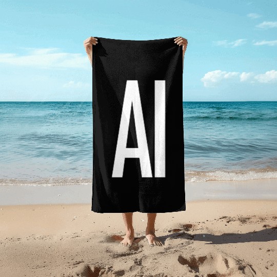 AI Artificial Intelligence Computer Science Beach Towels