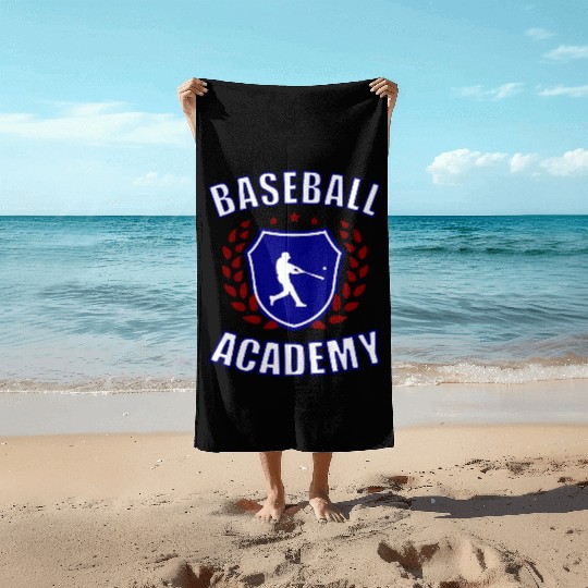 Baseball Academy 2 Beach Towels