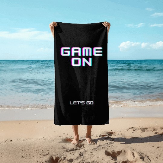 Game On, Sports, Beach Towels, Gifts For Him, For Her