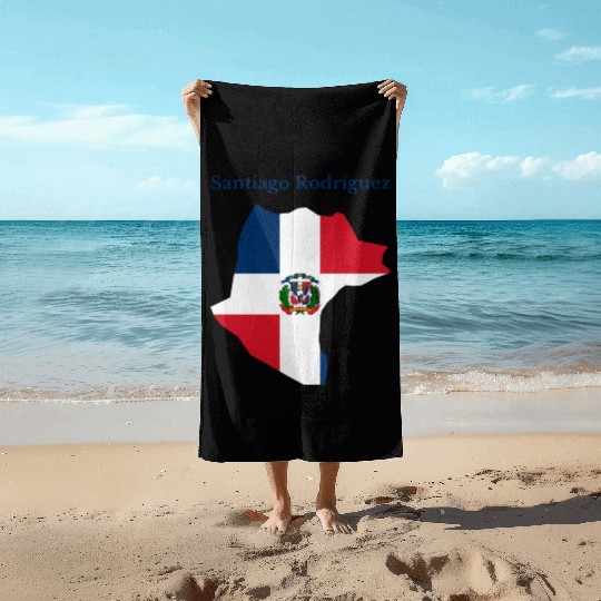 Santiago Rodriguez Province Dominican Republic Beach Towels