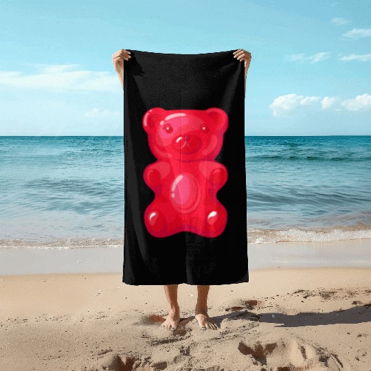 Easter Jelly Sweets Candy Cute Beach Towels
