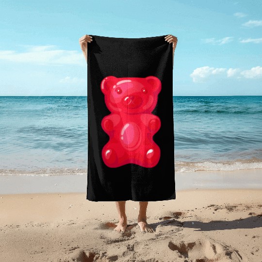 Easter Jelly Sweets Candy Cute Beach Towels