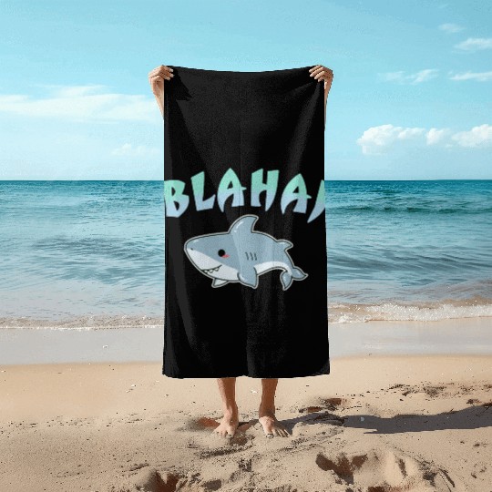 Blåhaj - Blahaj Love is Love LGBTQ + Pride Anime Beach Towels
