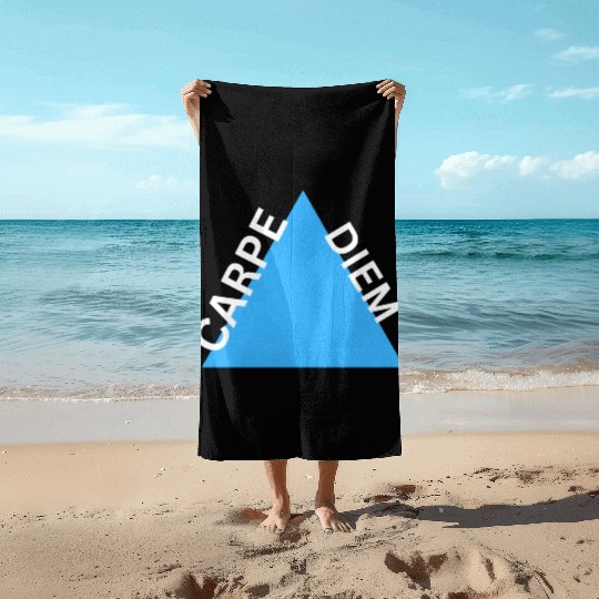"Carpe Diem Beach Towels: Seize the Day in Style!"