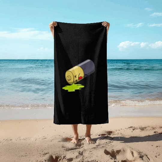 I'm Tired Out Of Battery Tired Mom Tired Dad Low Beach Towels