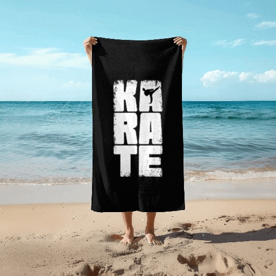 Vintage Karate | Karate Martial Art Beach Towels
