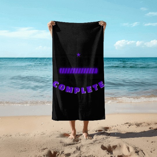 Gym Workout 100% complete Beach Towels