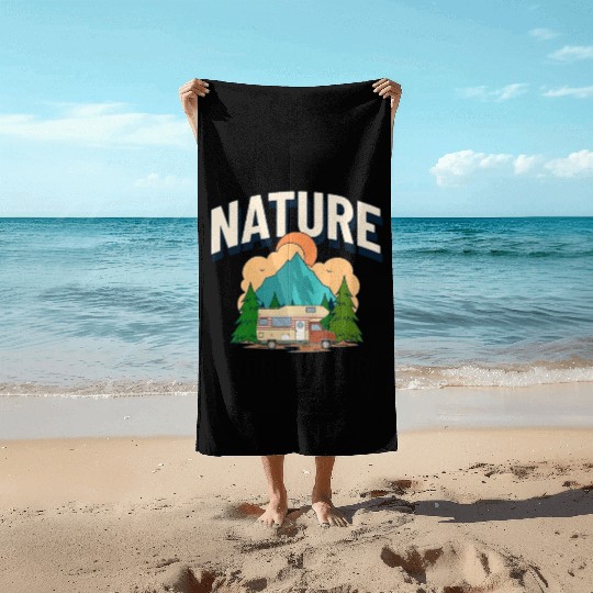 Rv World Tour Nature Is Calling Beach Towels