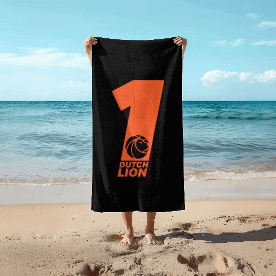 Dutch Lion nostalgia Beach Towels