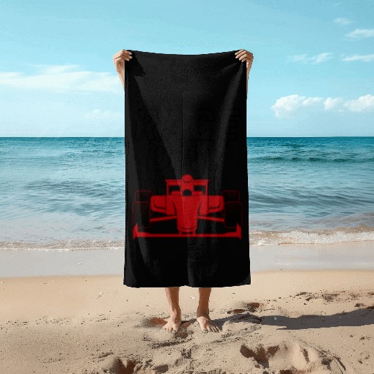Race Day tumblr Beach Towels