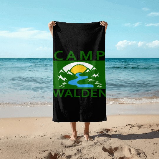 Camp Walden An Adventure A Summer Camp Beach Towels