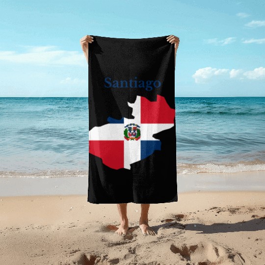 Santiago Province Dominican Republic Beach Towels