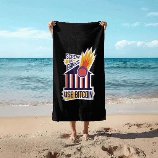 Use Bitcoin Beach Towels