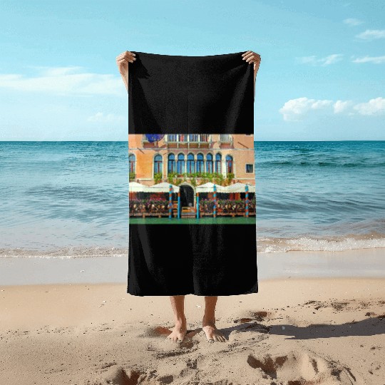 Windows of Venice Italy 1942 Beach Towels