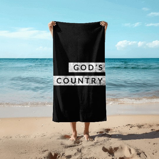 God'S Cory American Blake Concert Beach Towels