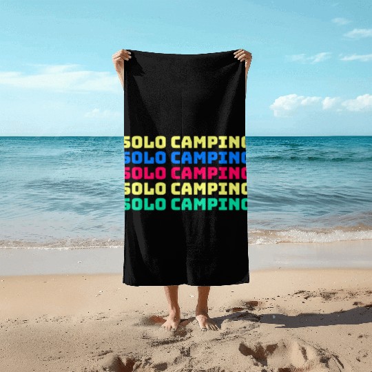 Solo Camping Beach Towels