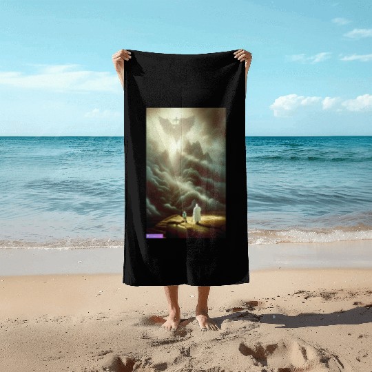 Ai technology using human thoughts Beach Towels