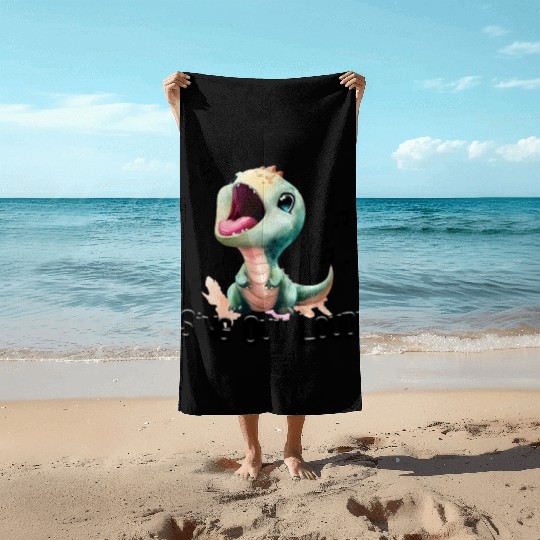 CX4 SING OUT LOUD B1U Beach Towels