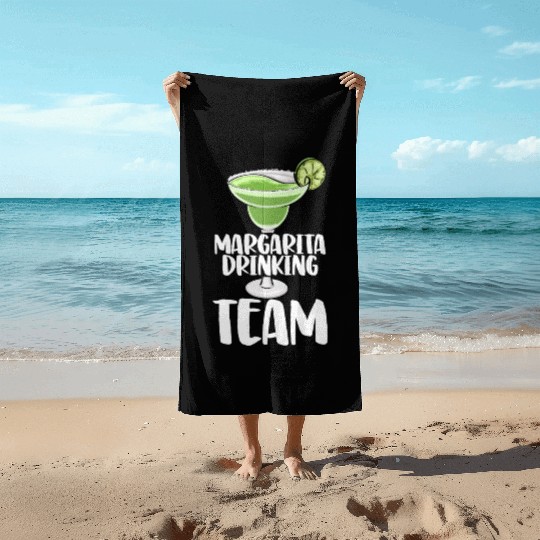 Margarita Drinking Team Beach Towels