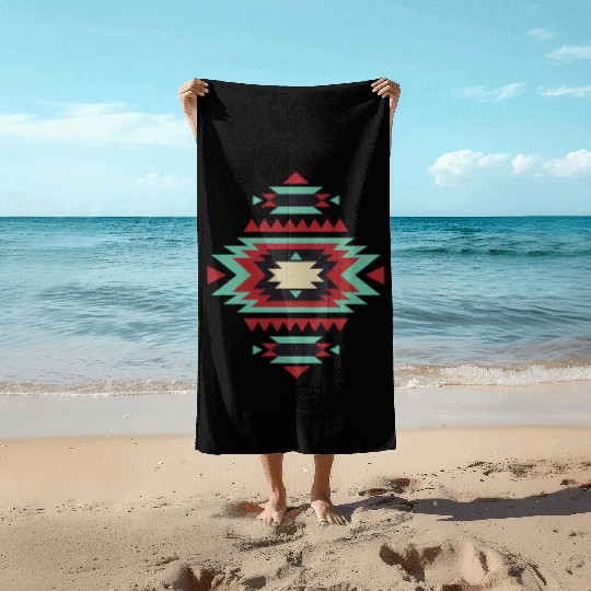Southwest Native American Tribal Indian Beach Towels