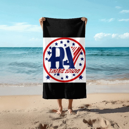 RA USA Beach Towels: Red, White, and Blue All the Way!"