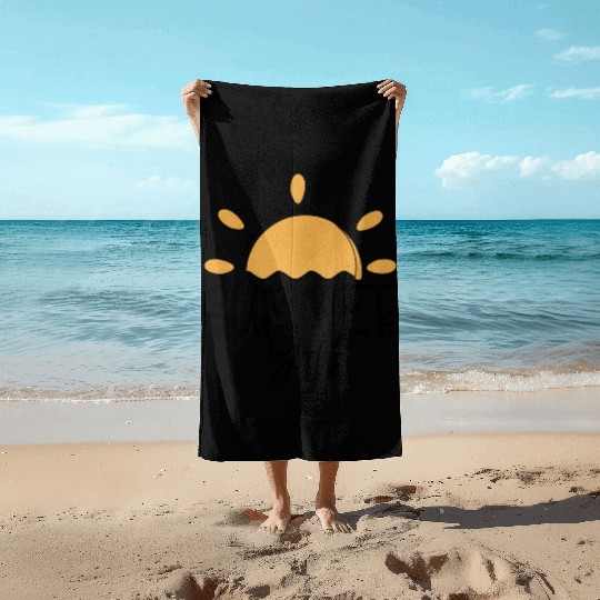 Yellow Summer Golf Beach Towels