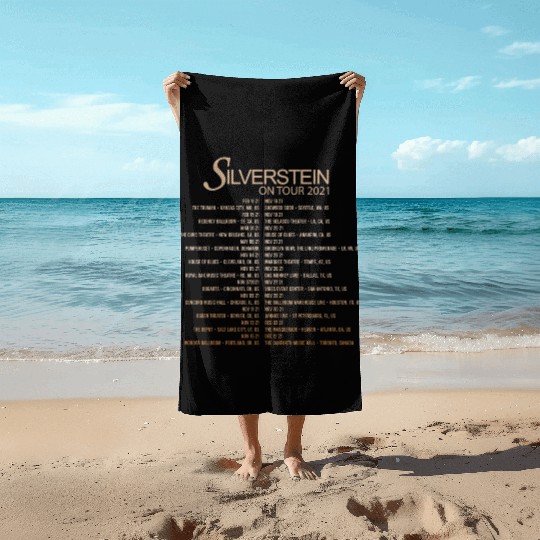 2 SILVERSTEIN ON TOUR 2021 Back Beach Towels
