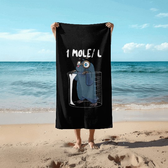 Chemistry Chemist Student Science Teacher Mole Beach Towels