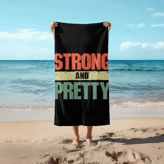 Strong And Pretty Awesome Gym Workout Training Beach Towels