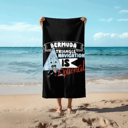 Bermuda Triangle Mysterious Disappearances Beach Towels