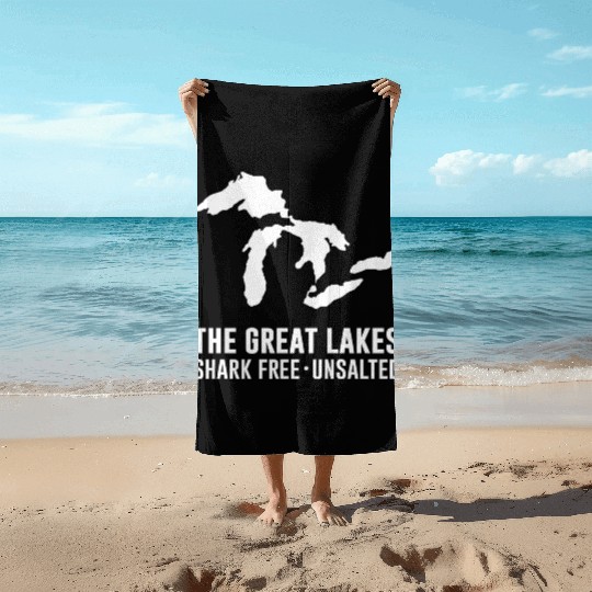 The Great Lakes Beach Towels