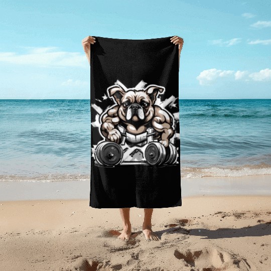 Elevate your workout game with our 'Gym Beast' Beach Towels