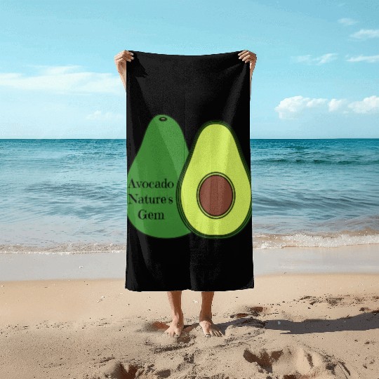 Avocado Nature s Gem Beach Towels