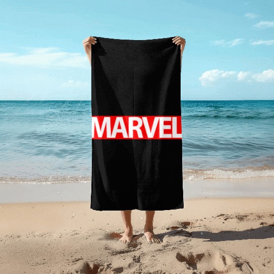 Marvel design for youth Beach Towels