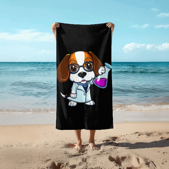 Beagle Puppy - Dexter Beach Towels