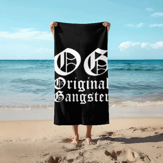 OG Original Gangster Beach Towels