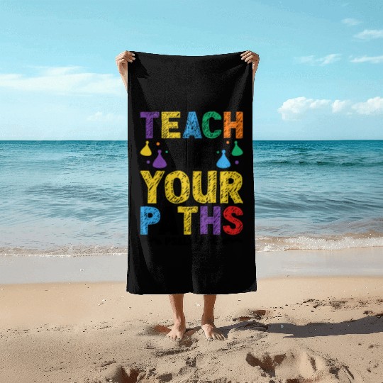 VBS Crew Teach Me Your Paths Psalm 25:4 Religious Beach Towels
