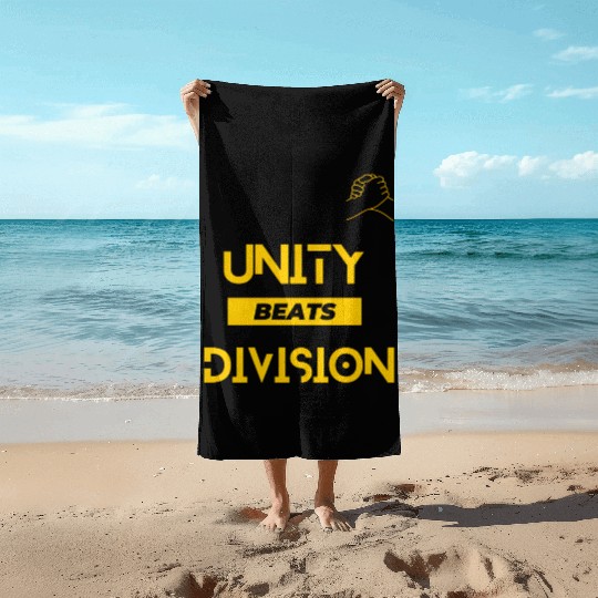 Unity Beats Division Unisex Short Sleeve Beach Towels