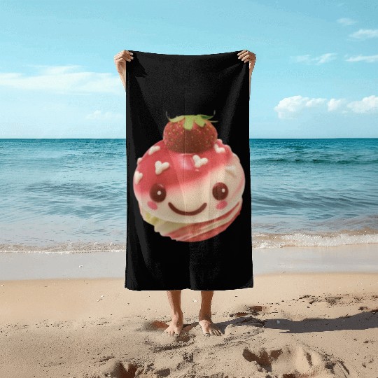 Strawberry Beach Towels