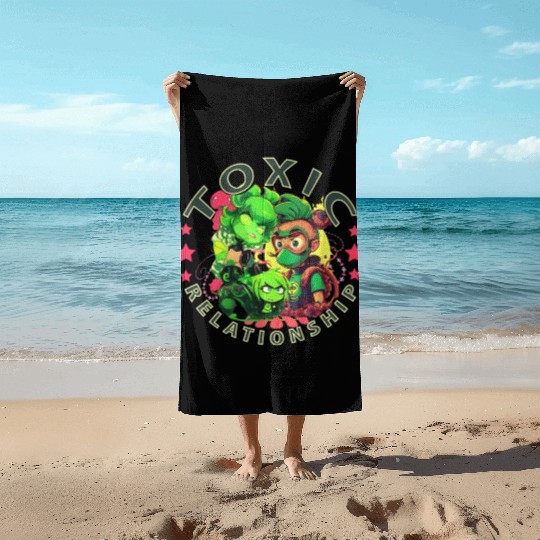 toxic Beach Towels