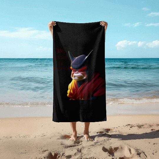My name is eddie Tuta Beach Towels