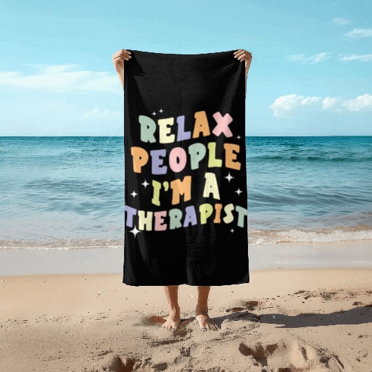 Psychologist Psychology Psychiatrist Mental Health Beach Towels