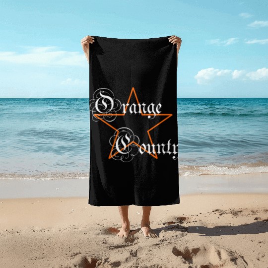The Orange County California Collection Beach Towels