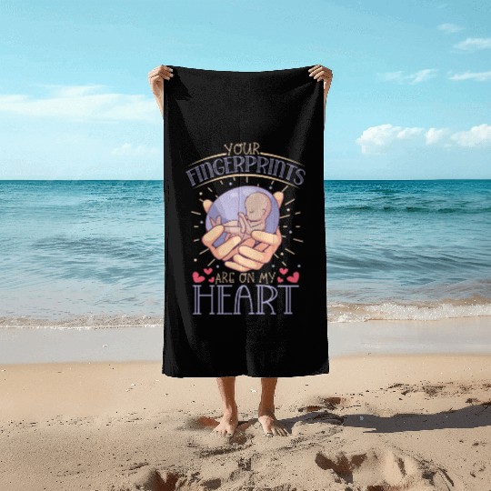 Infant Loss Miscarriage Awareness Pregnancy Loss Beach Towels