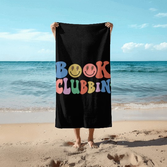 Book Clubin Librarian Literature Lover Book Nerd Beach Towels