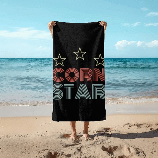 Corn Star Beach Towels